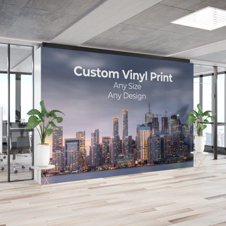 custom printed self adhesive vinyl