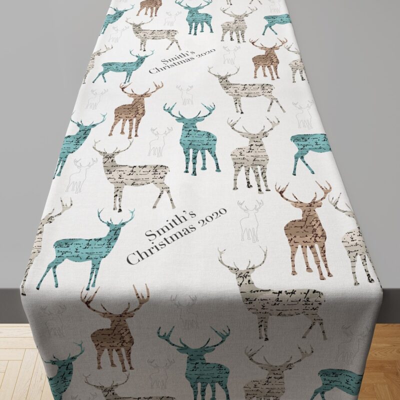 printed table runners